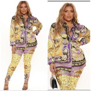 🎉CLOSET BLOWOUT🎉Plus Size Pant Set